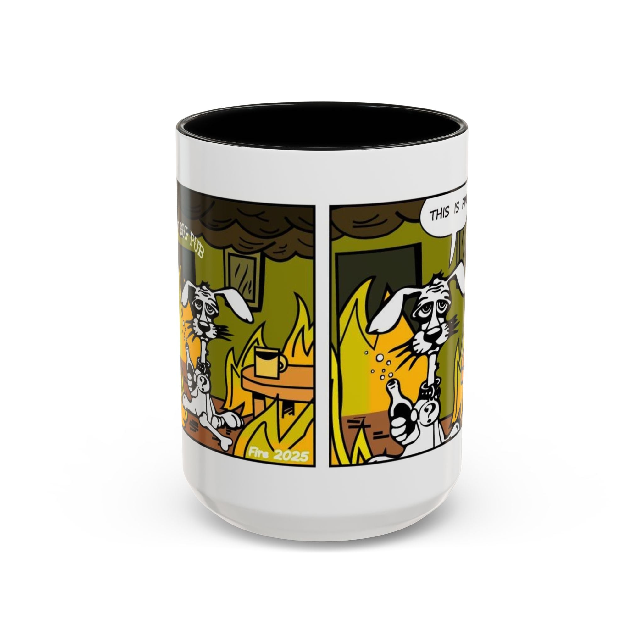 This Is Fine Coffee Mug