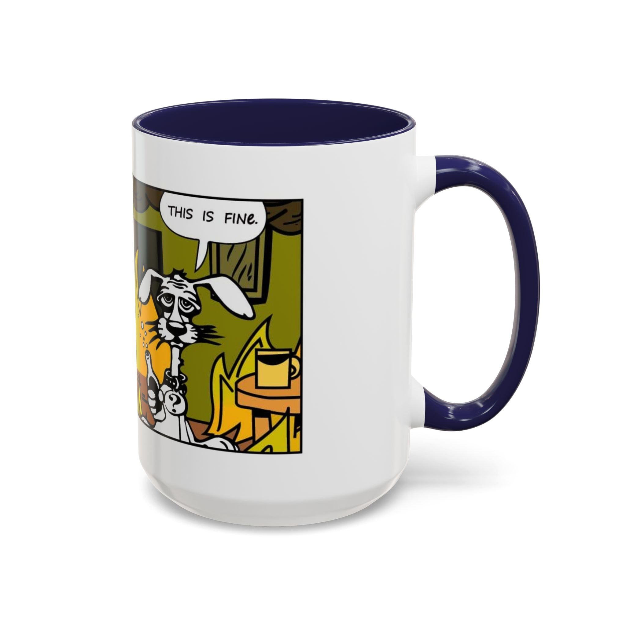 This Is Fine Coffee Mug