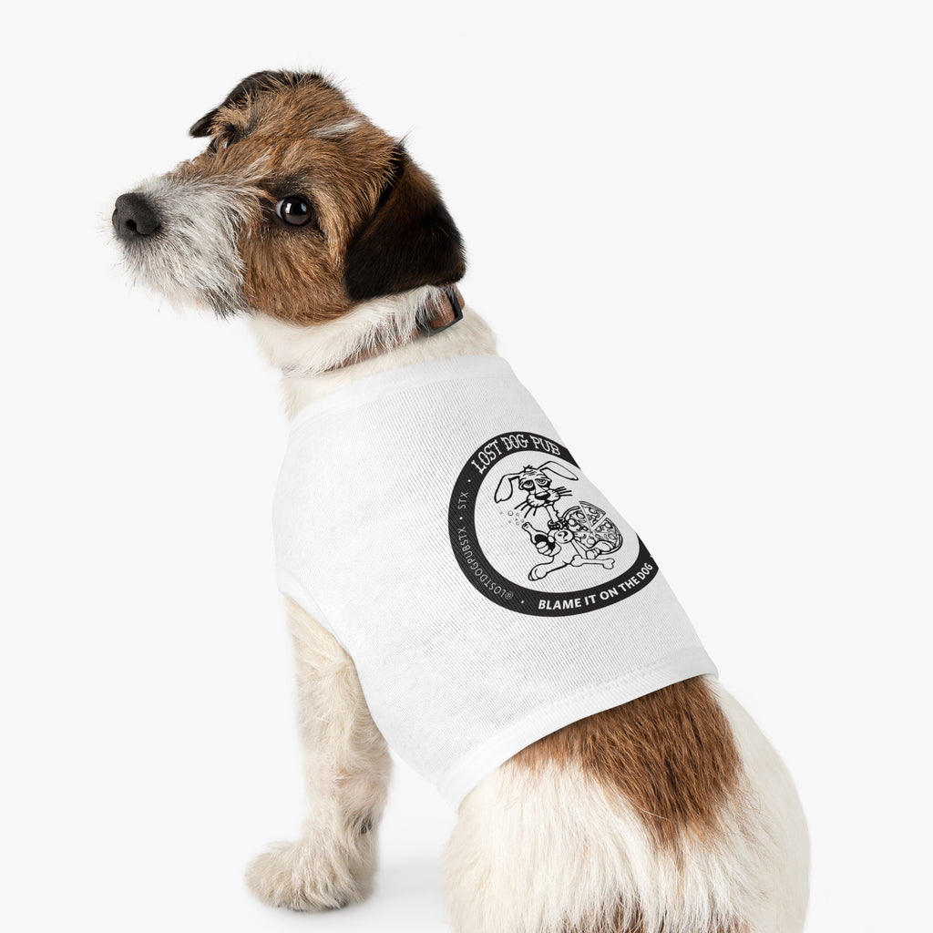Lost Dog Logo Dog Tee
