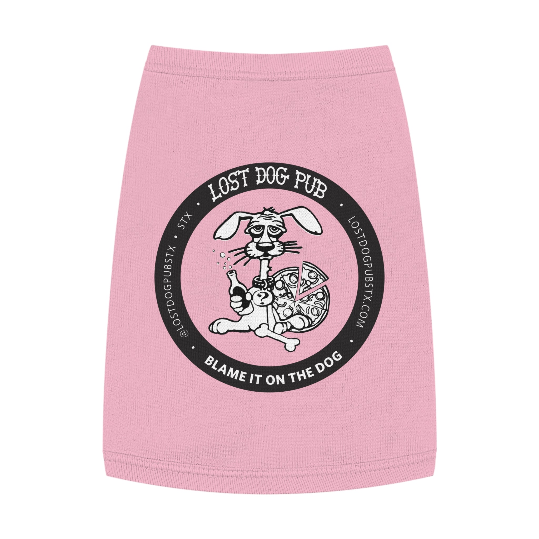 Lost Dog Logo Dog Tee