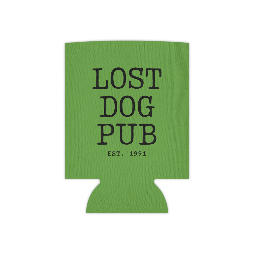 Green Blame it on the Dog Retro Koozie