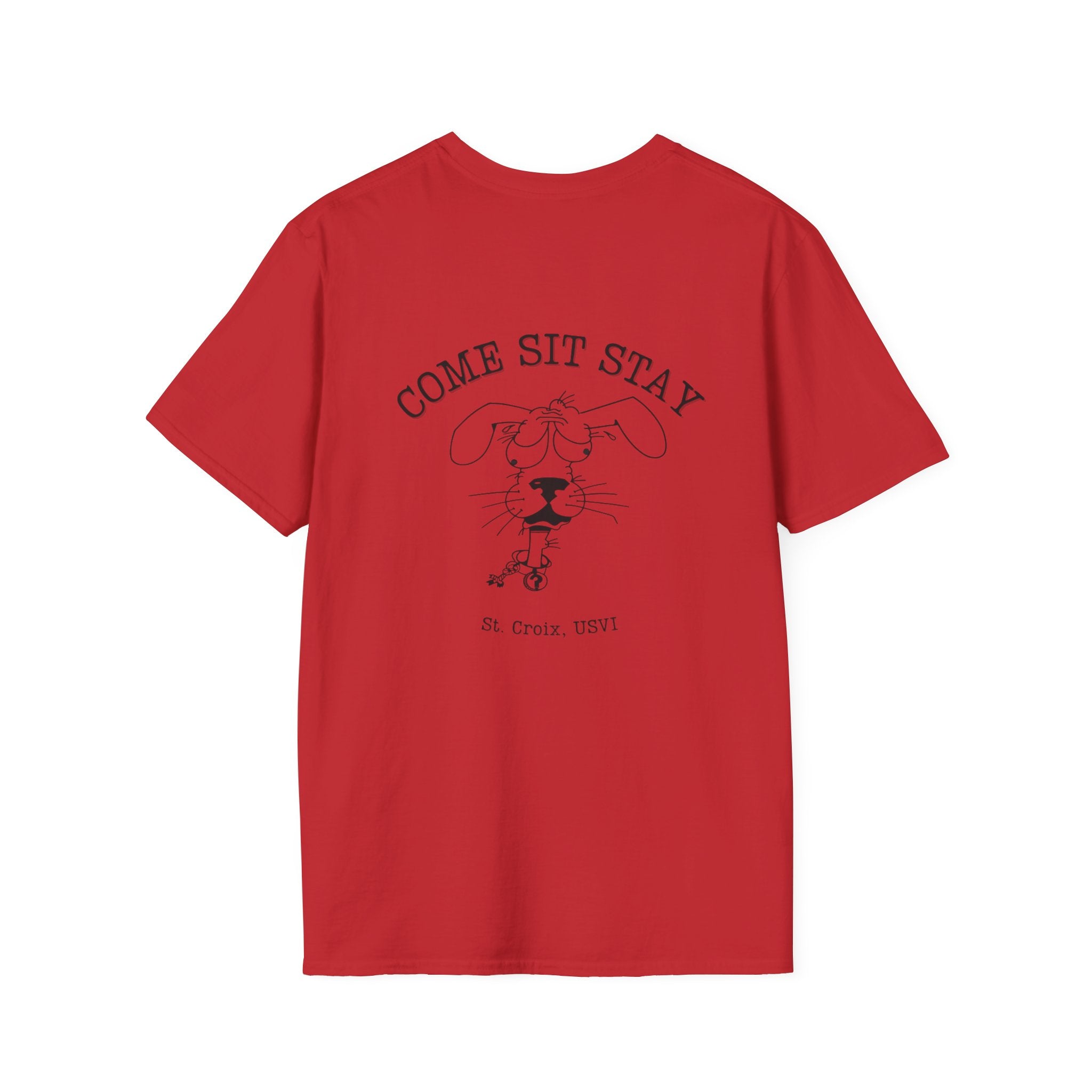 Come Sit Stay Dog Retro Lost Dog Shirt