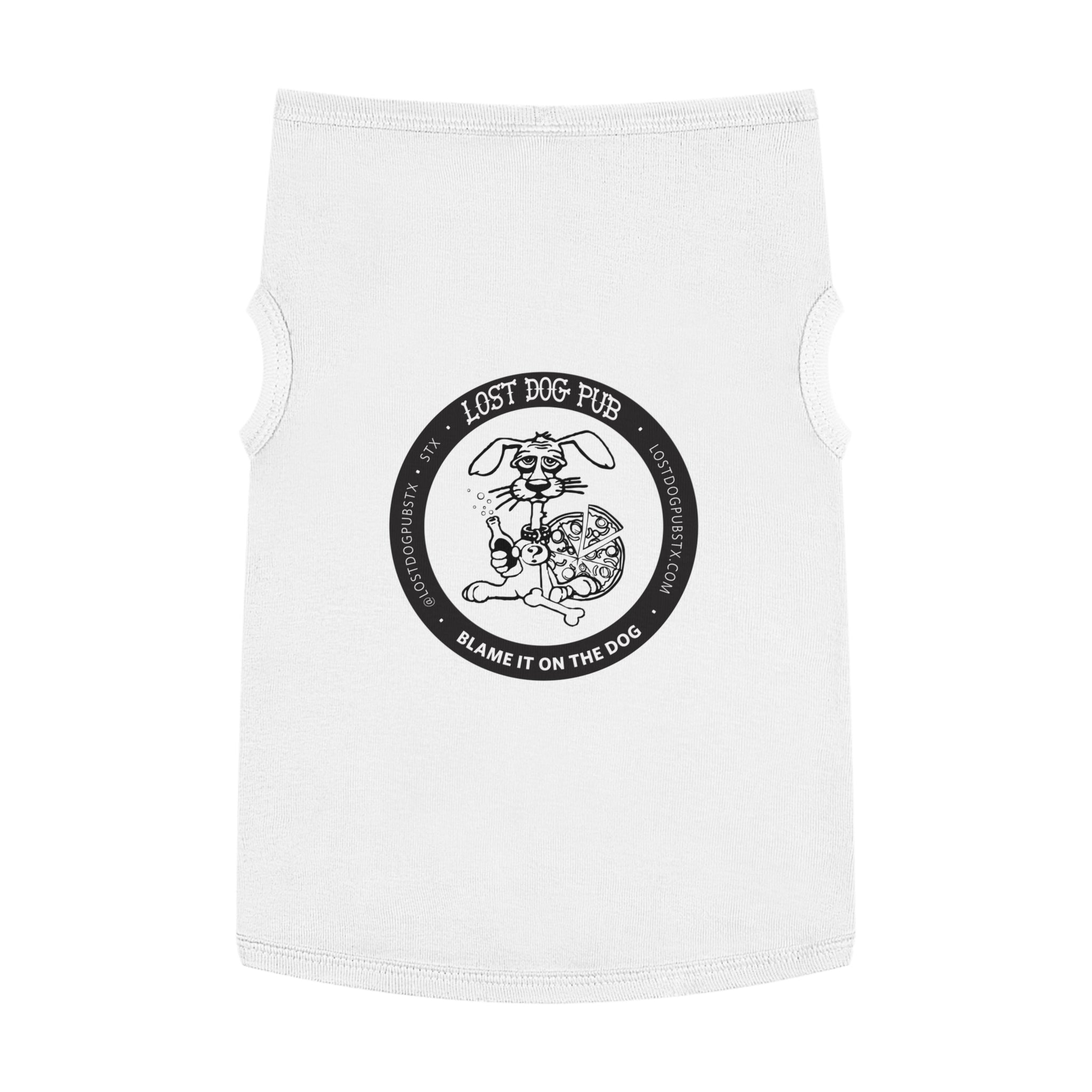 Lost Dog Logo Dog Tee