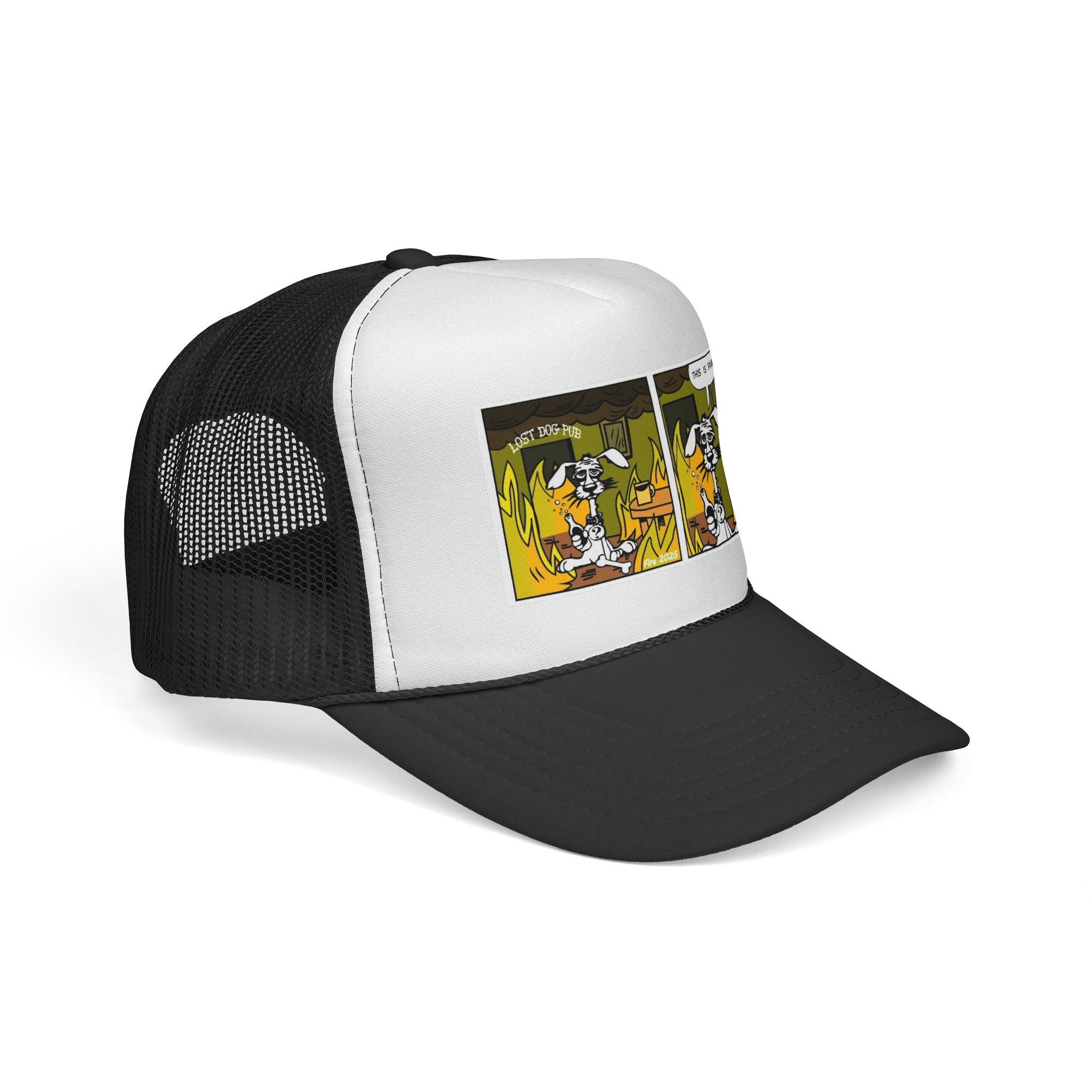 This Is Fine Trucker Hat