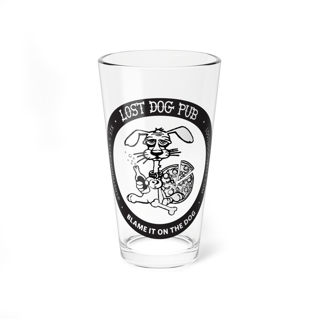 Lost Dog Pub Logo Pint Glass