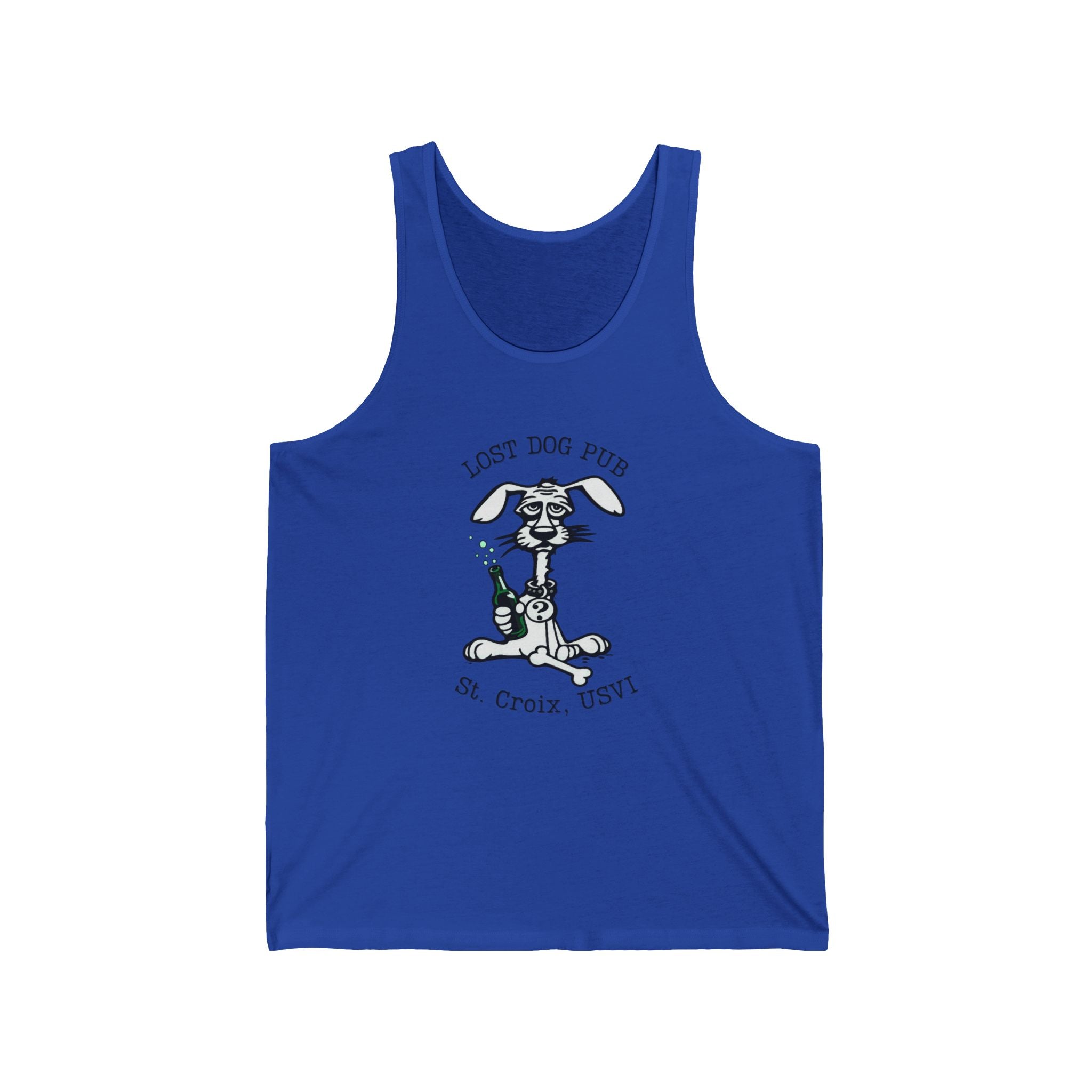 Lost Dog Pub Dog Unisex Tank