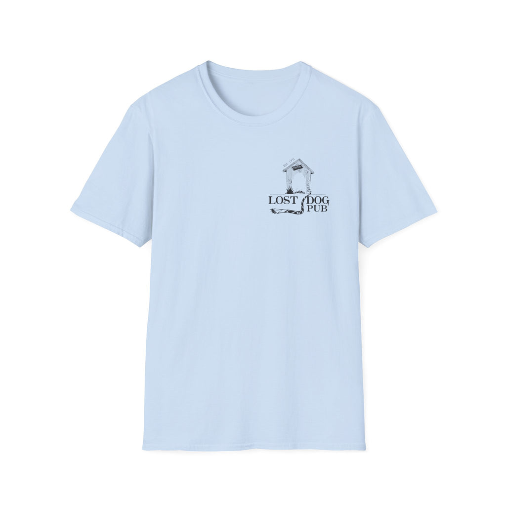 Come Sit Stay Dog Retro Lost Dog Shirt