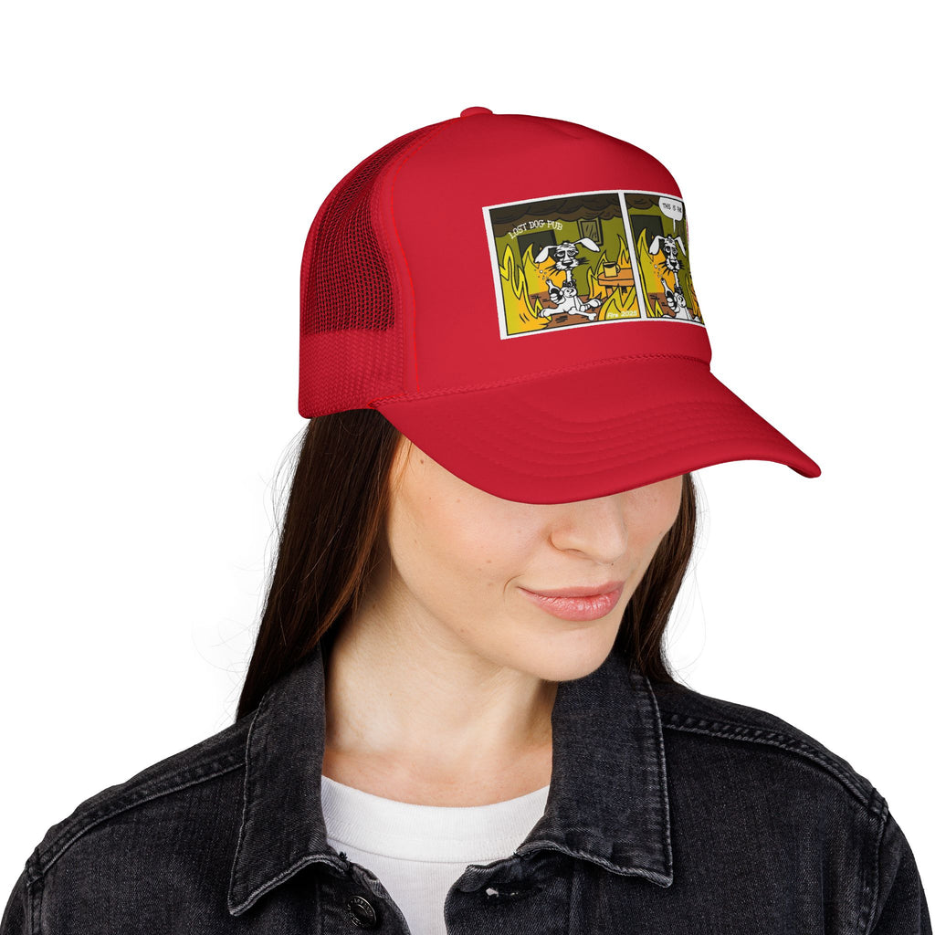 This Is Fine Trucker Hat