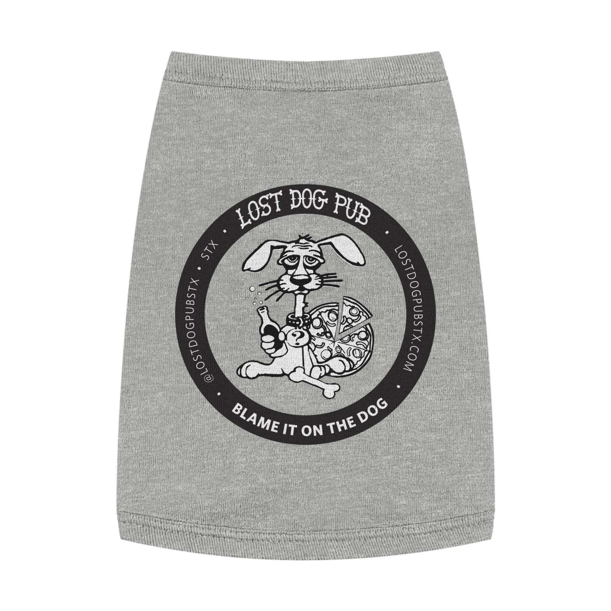 Lost Dog Logo Dog Tee