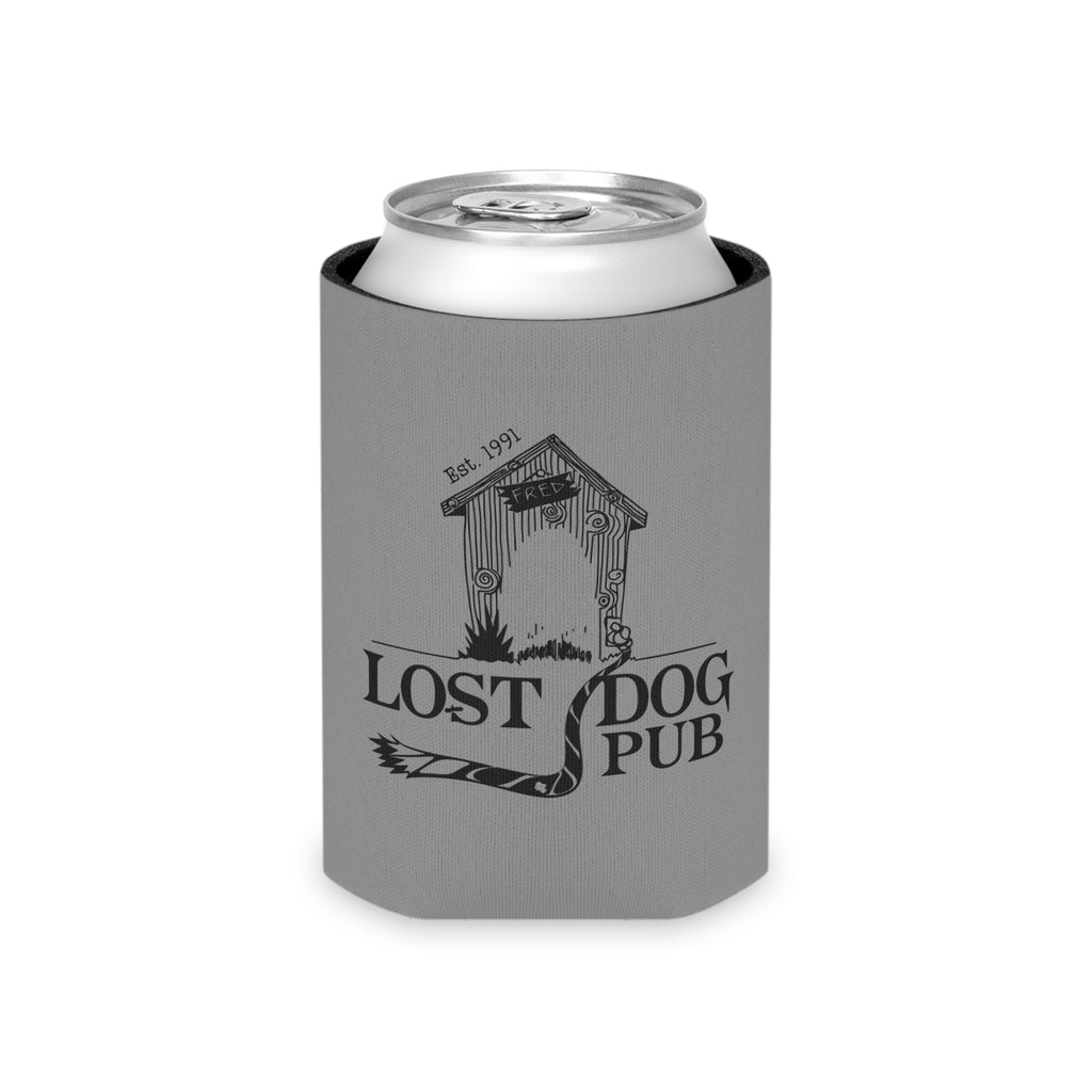Grey If Found Koozie