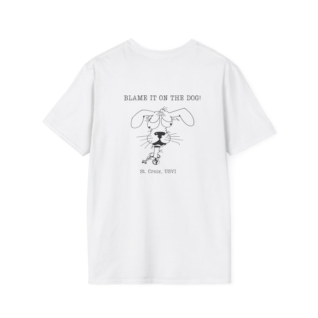 Blame it on the Dog Retro art