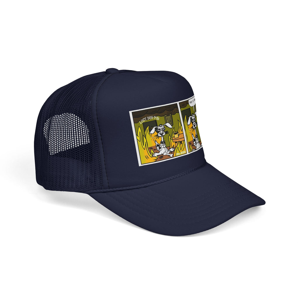 This Is Fine Trucker Hat