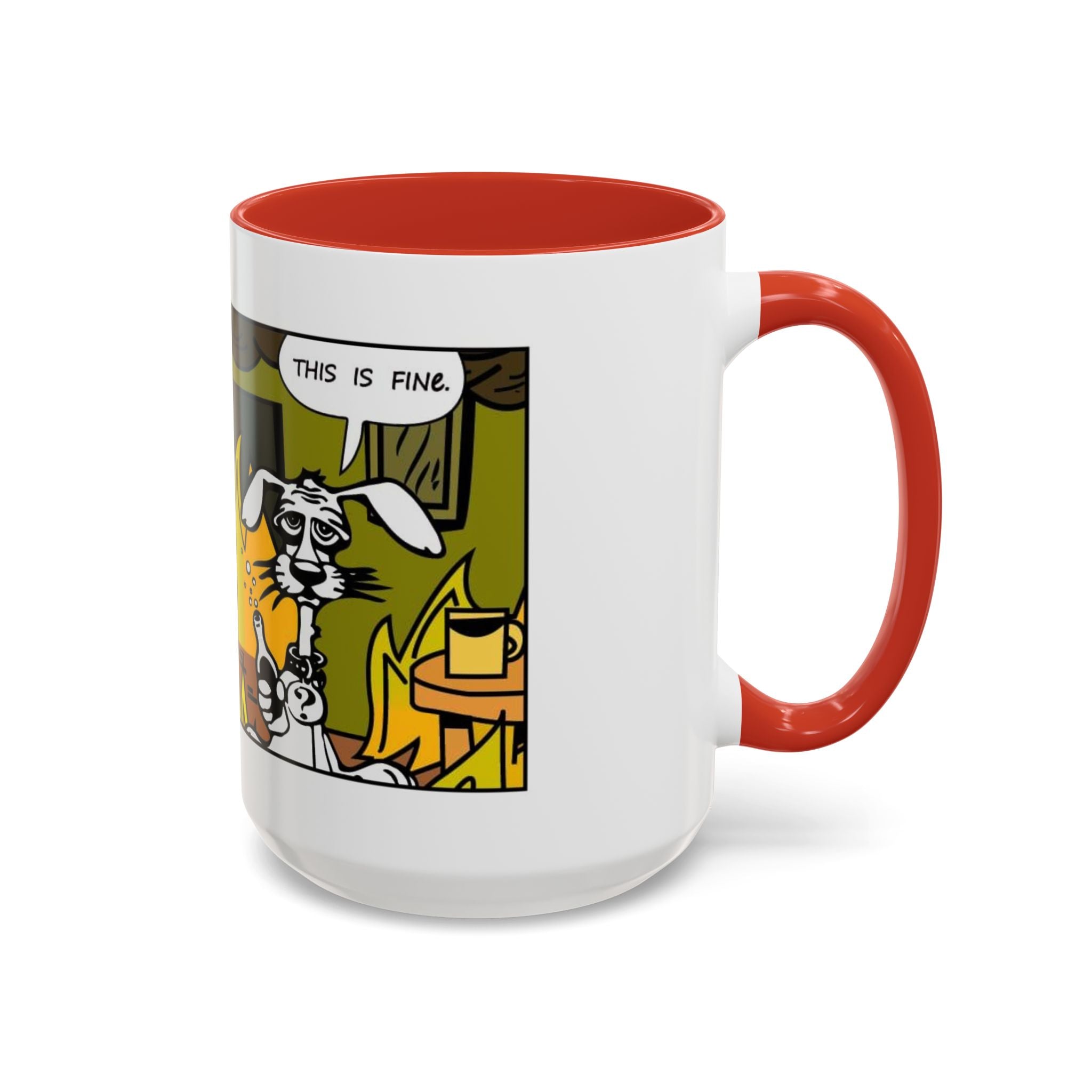 This Is Fine Coffee Mug