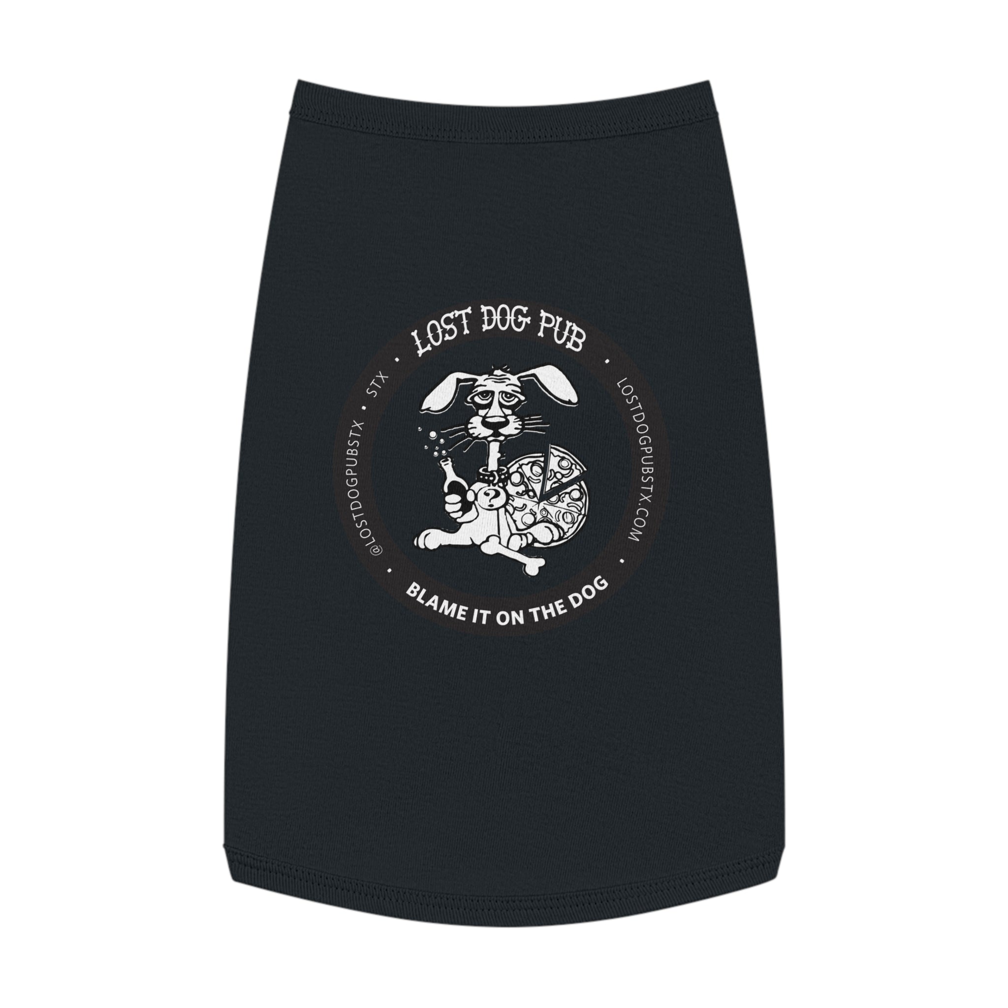 Lost Dog Logo Dog Tee