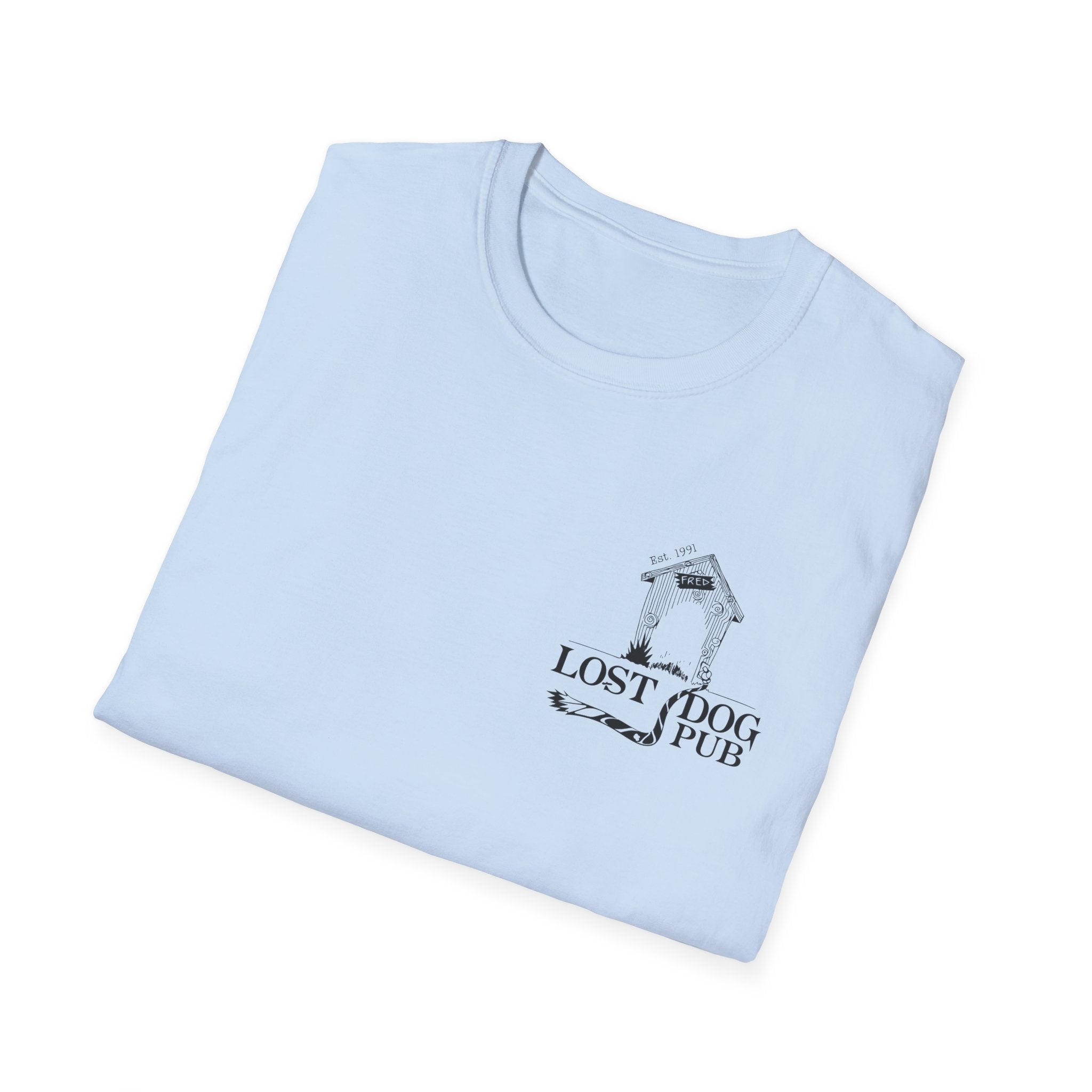 Come Sit Stay Dog Retro Lost Dog Shirt