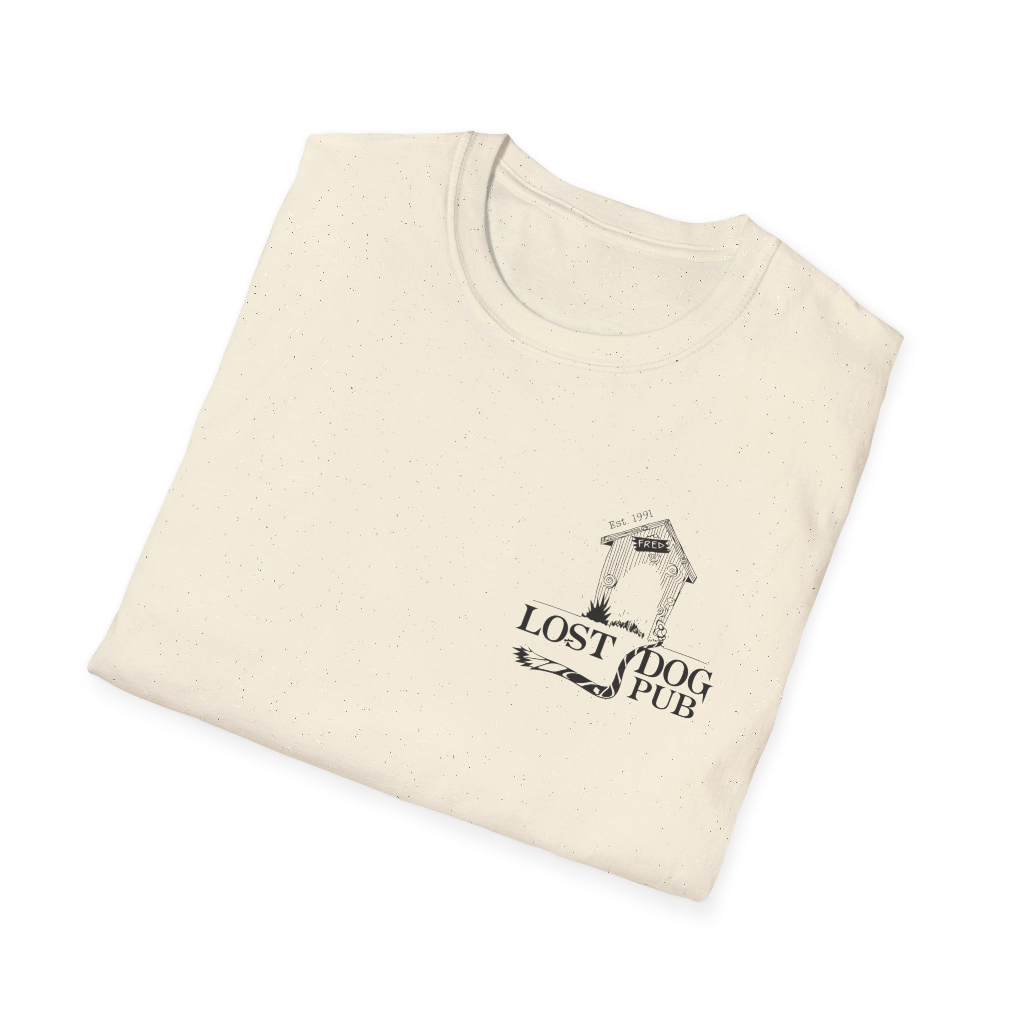 Come Sit Stay Dog Retro Lost Dog Shirt