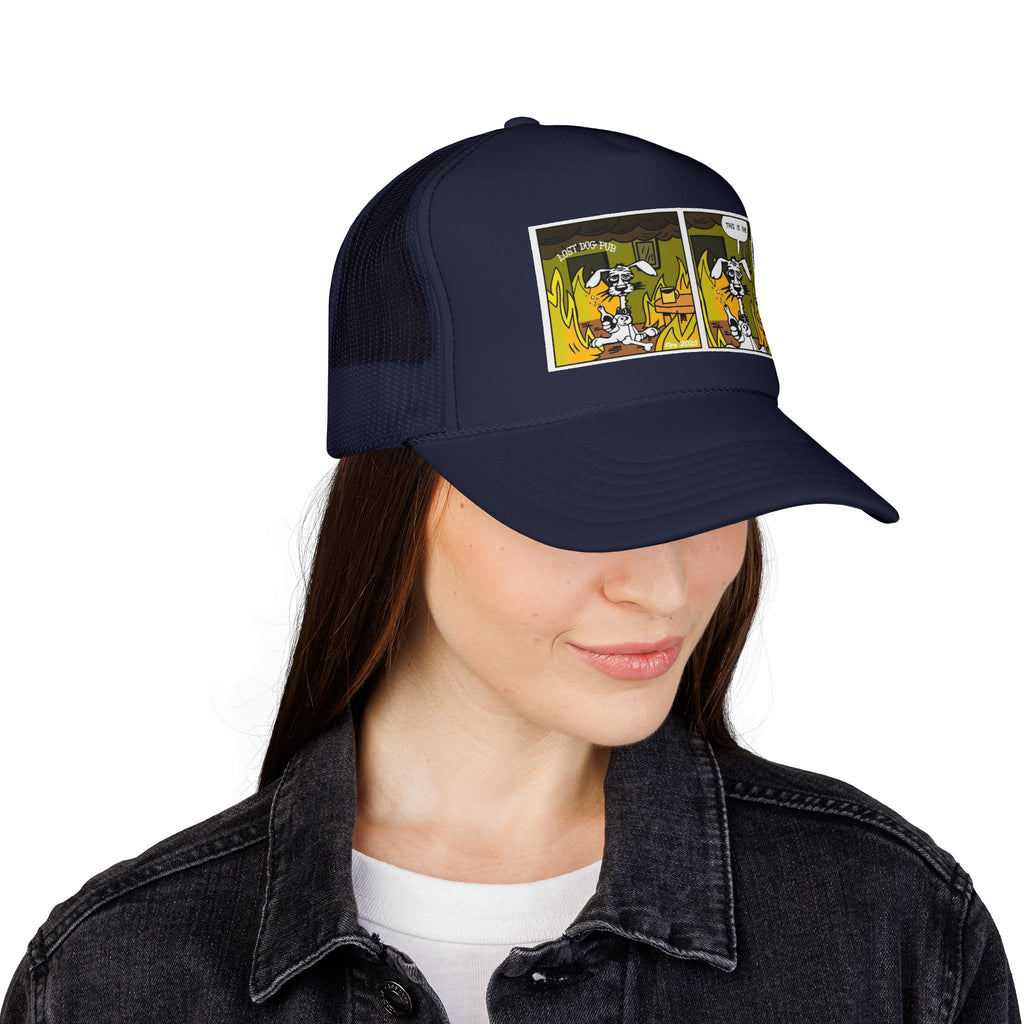 This Is Fine Trucker Hat