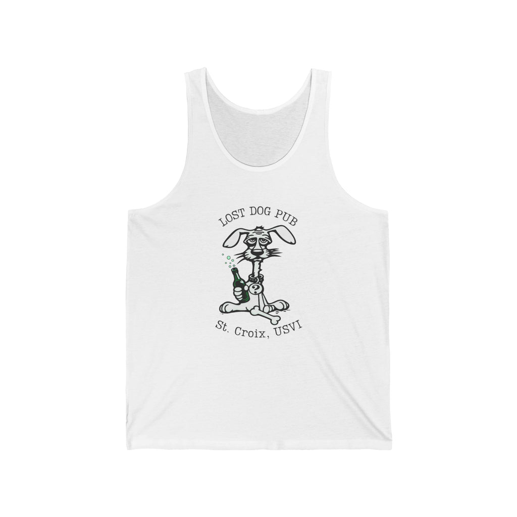 Lost Dog Pub Dog Unisex Tank