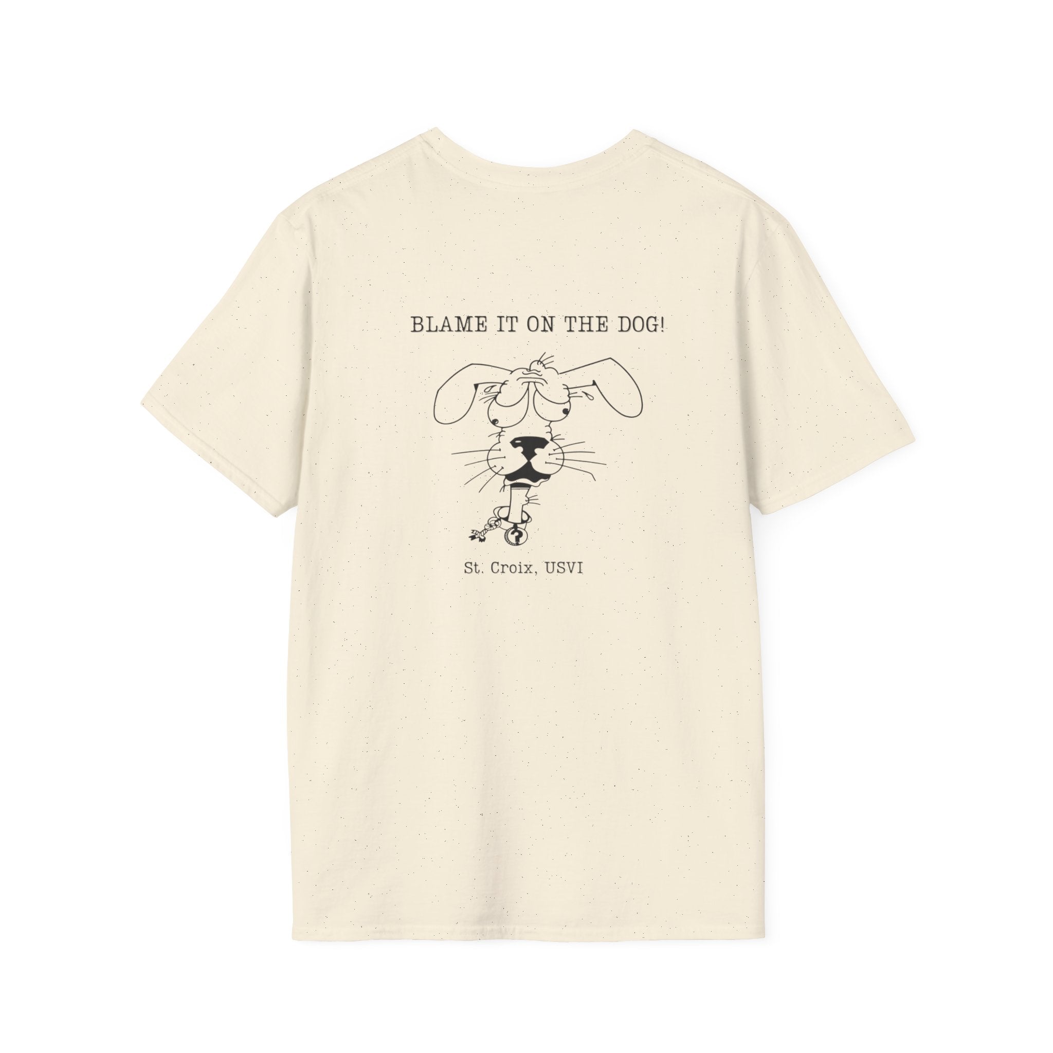 Blame it on the Dog Retro art