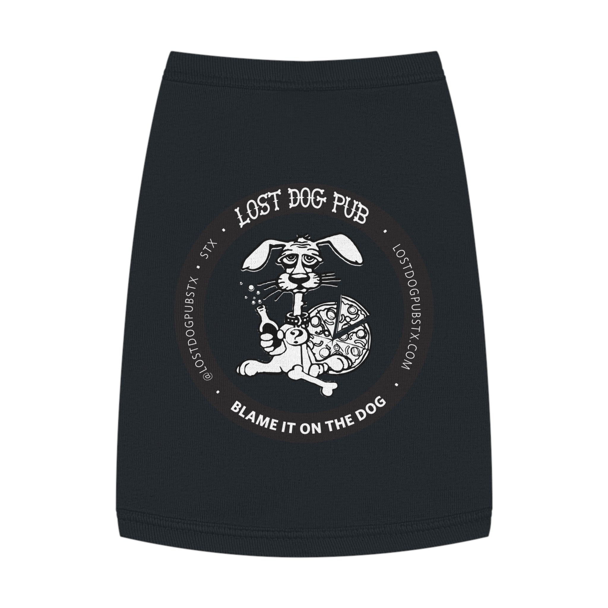 Lost Dog Logo Dog Tee
