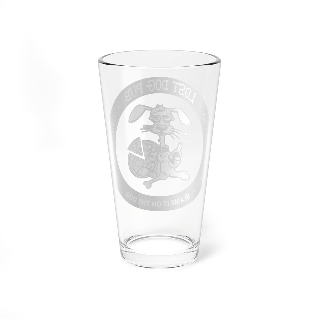 Lost Dog Pub Logo Pint Glass