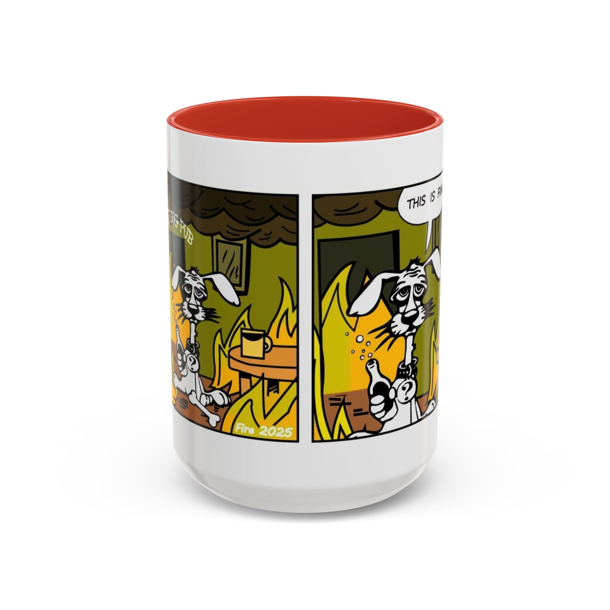This Is Fine Coffee Mug