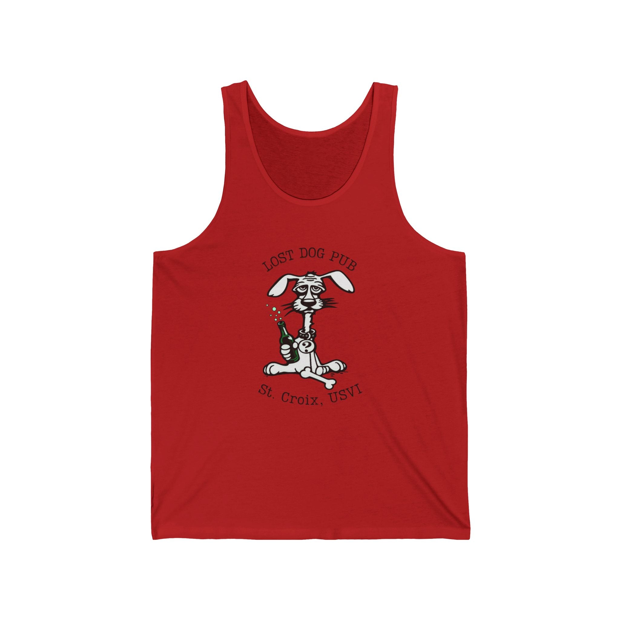 Lost Dog Pub Dog Unisex Tank