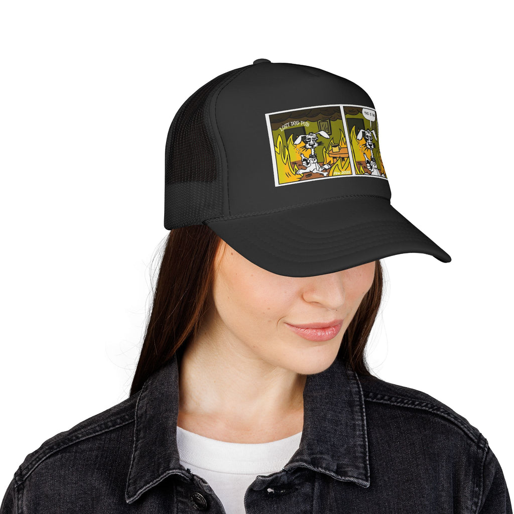 This Is Fine Trucker Hat