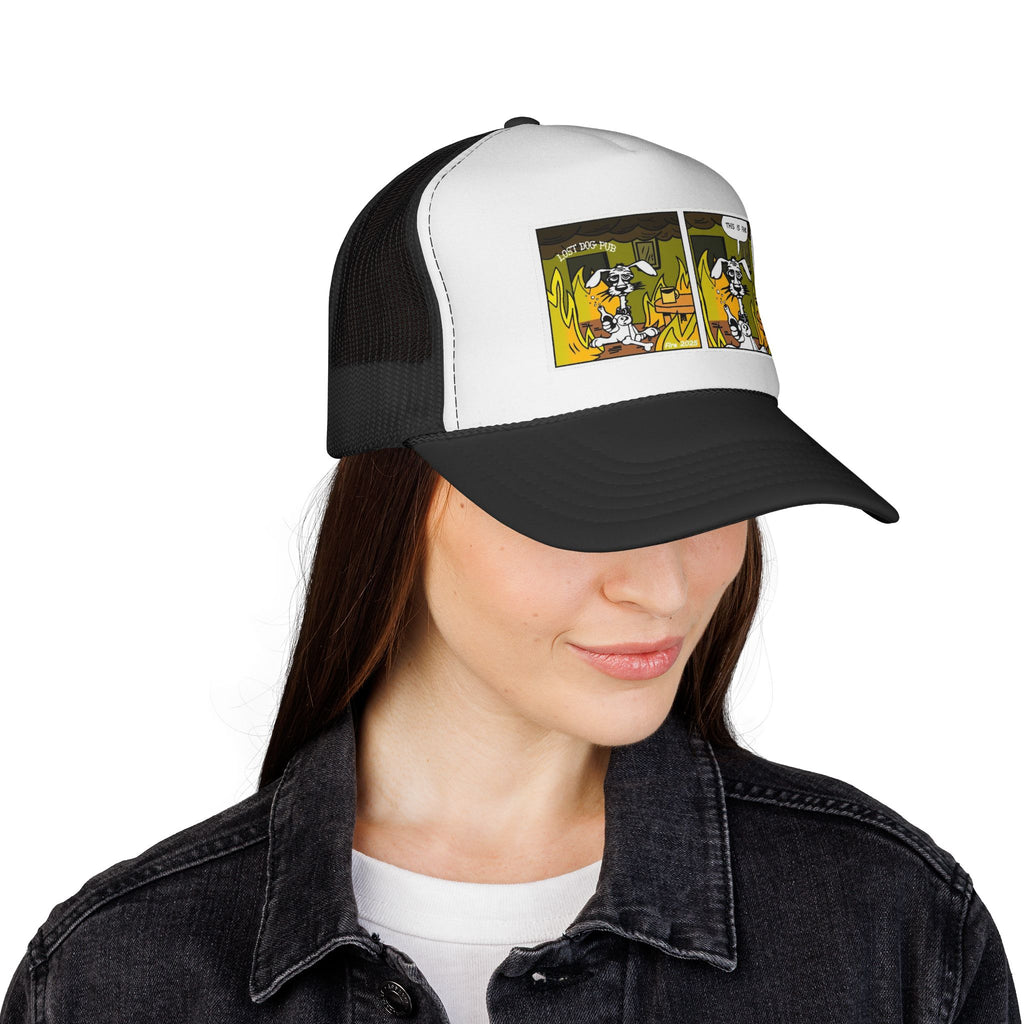 This Is Fine Trucker Hat