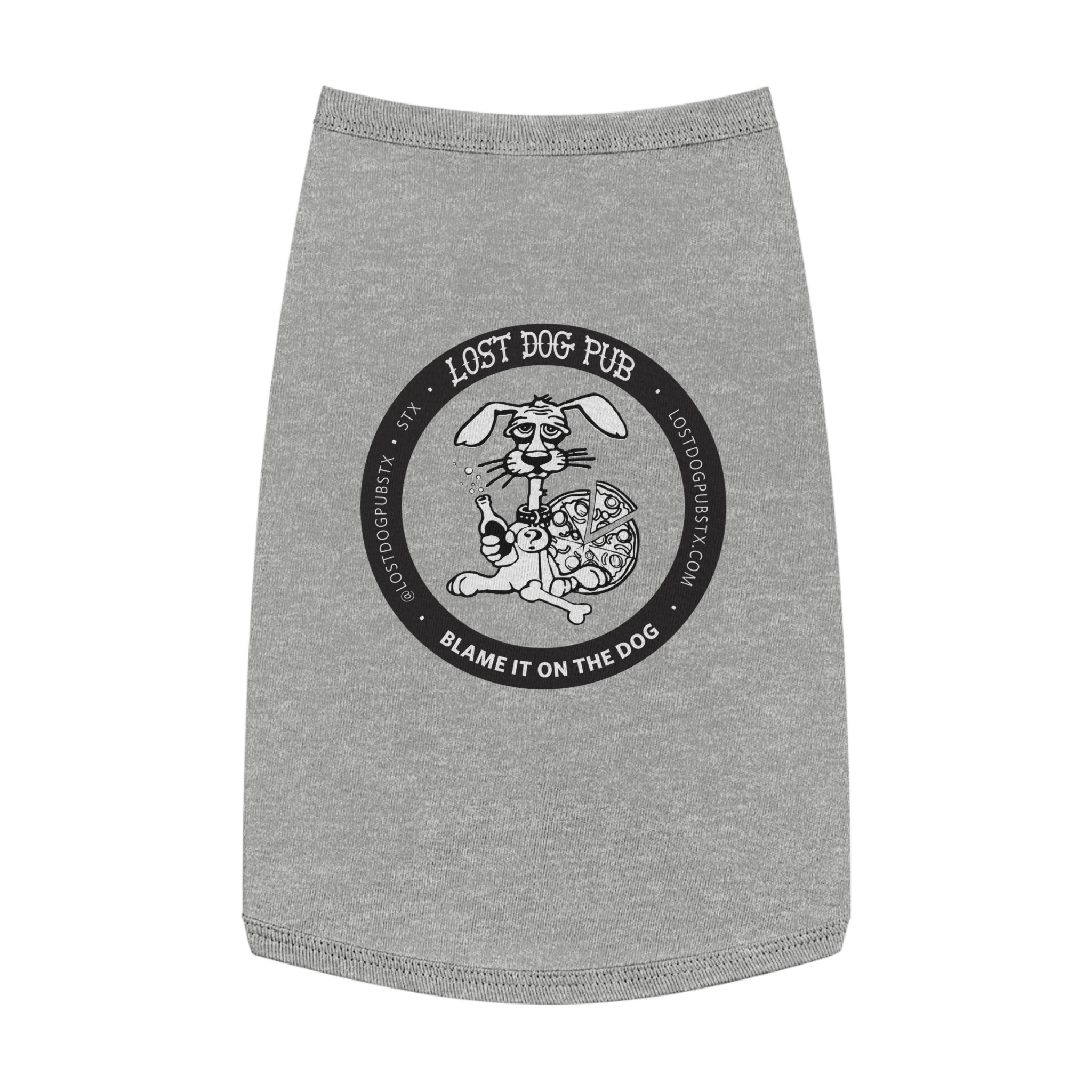 Lost Dog Logo Dog Tee