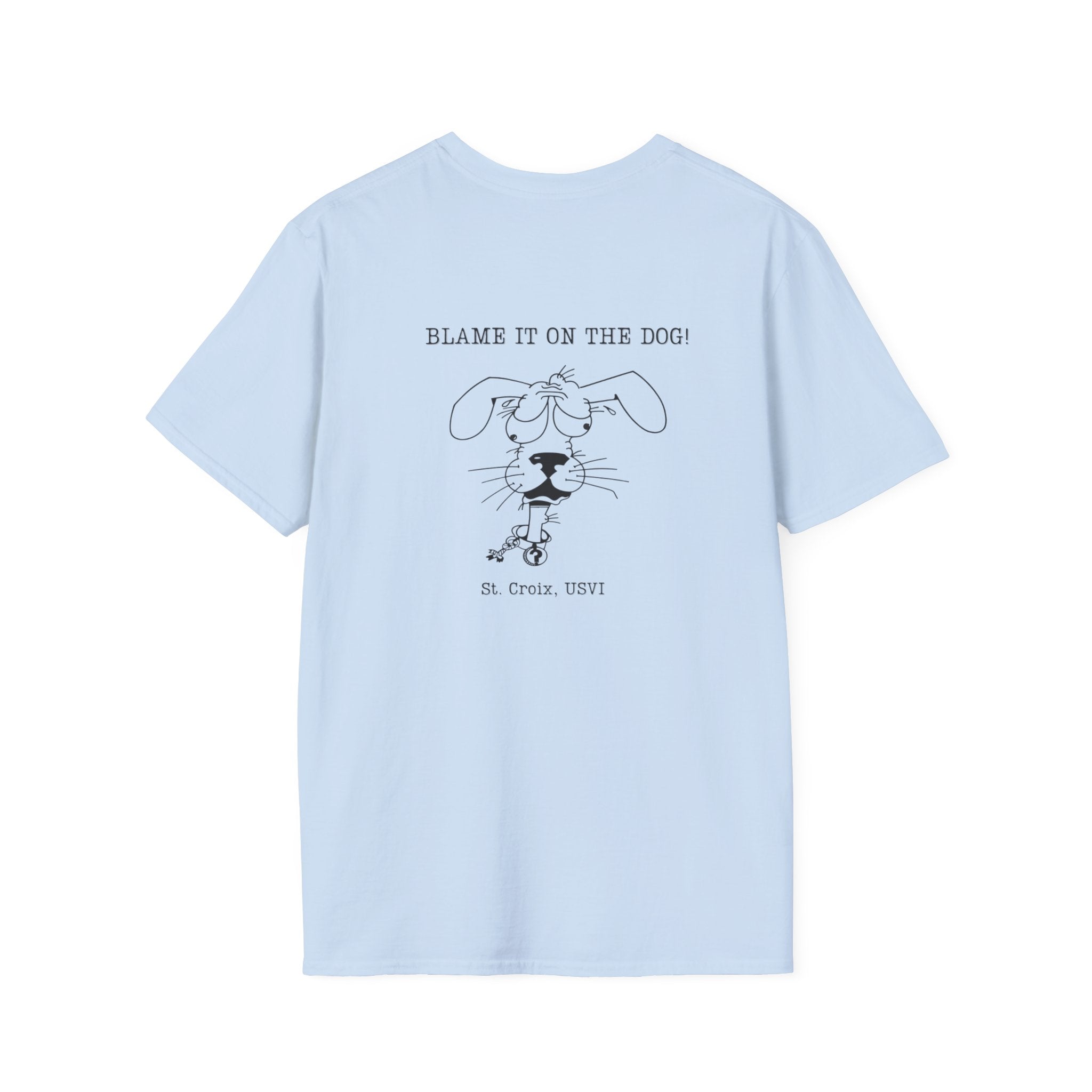 Blame it on the Dog Retro art