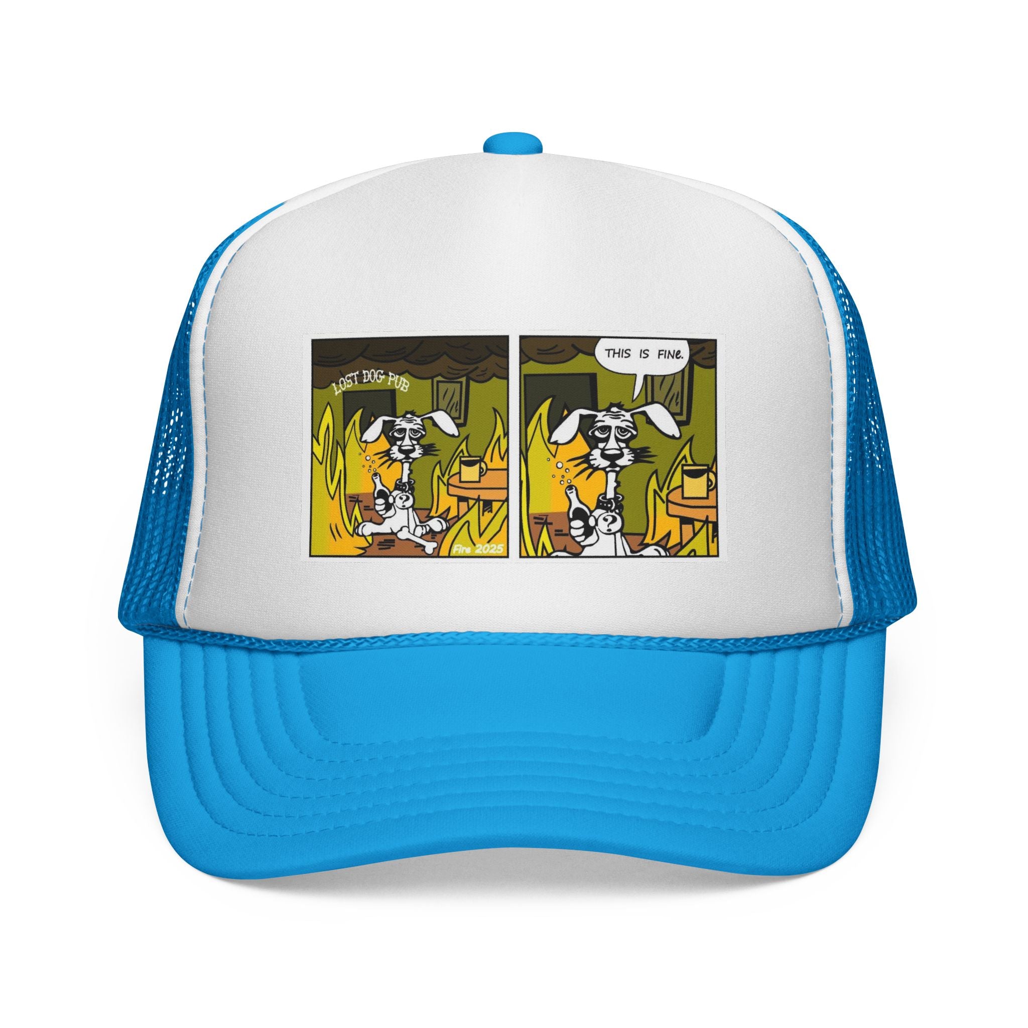 This Is Fine Trucker Hat