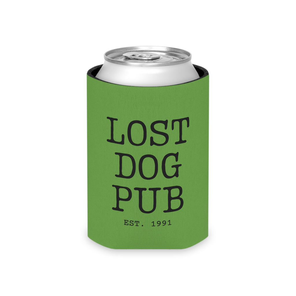 Green Blame it on the Dog Retro Koozie
