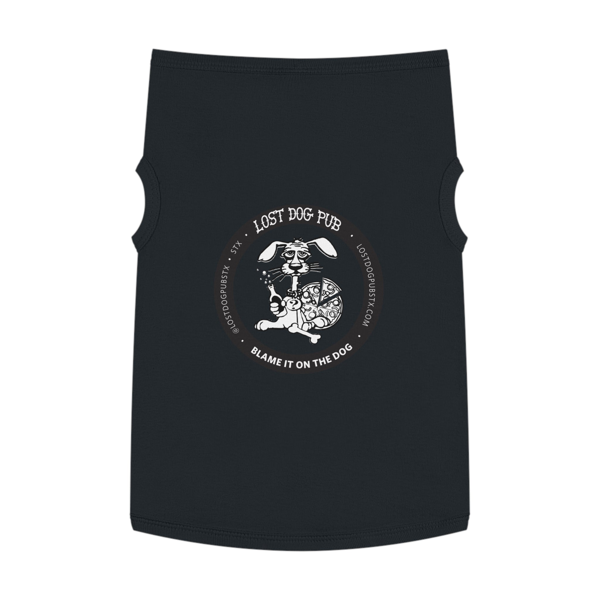 Lost Dog Logo Dog Tee