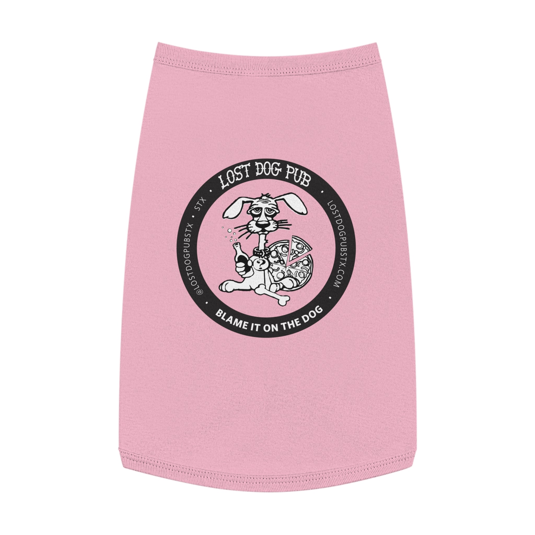 Lost Dog Logo Dog Tee